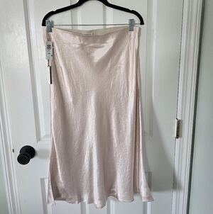 Babaton Slip Satin Midi Skirt NWT | Denude 14